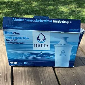 BritaPlus High Density Water Filter Cartridges 2 Count For Better Water